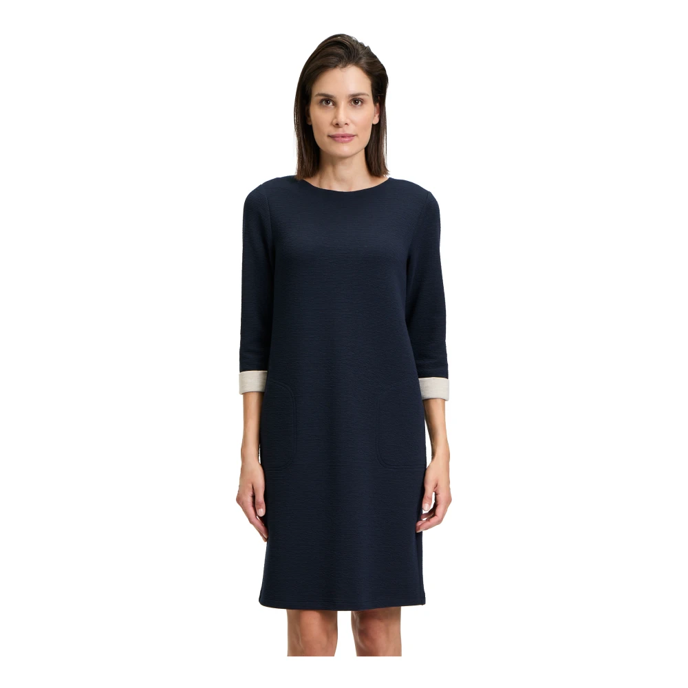 Betty Barclay Jerseyjurk met zakken Blue Dames
