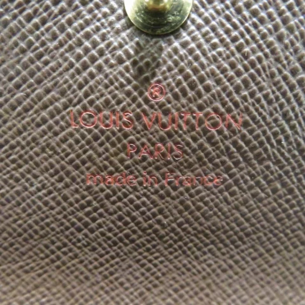 Louis Vuitton Vintage Pre-owned Canvas wallets Brown Dames