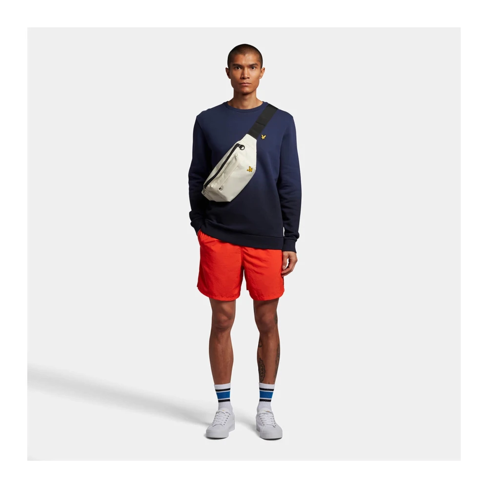 Lyle & Scott Sweatshirt Hoodies Blue Heren