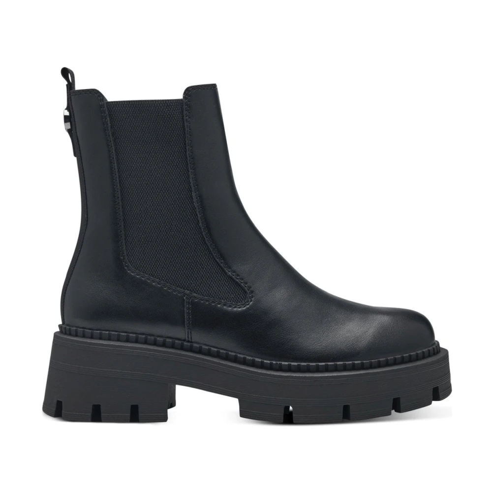 Tamaris Women's Black Closed Booties - Chelsea Boots - 7 Uk - Shoes
