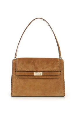 Lee Radziwill Large Suede Axelremsväska