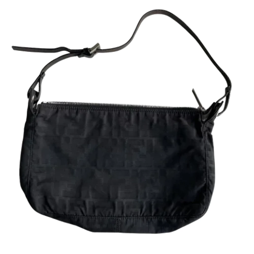Fendi Vintage Pre-owned Fabric fendi-bags Black Dames