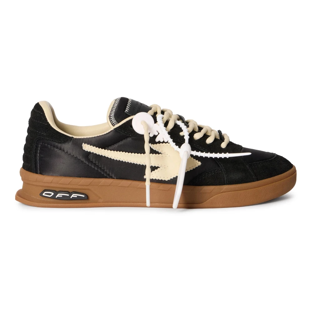Off White Women's Black Sneakers, 7 Uk, End Of Play Trainers