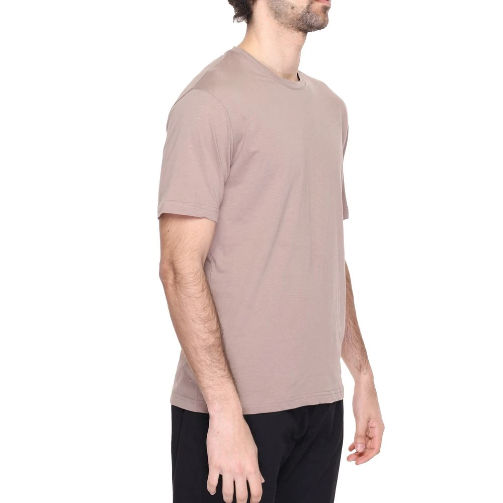 Gianni Lupo Heren Katoenen T-shirt Lente Zomer Collectie Gray Heren