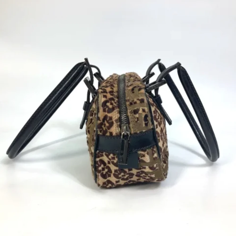 Fendi Vintage Pre-owned Fabric fendi-bags Brown Dames