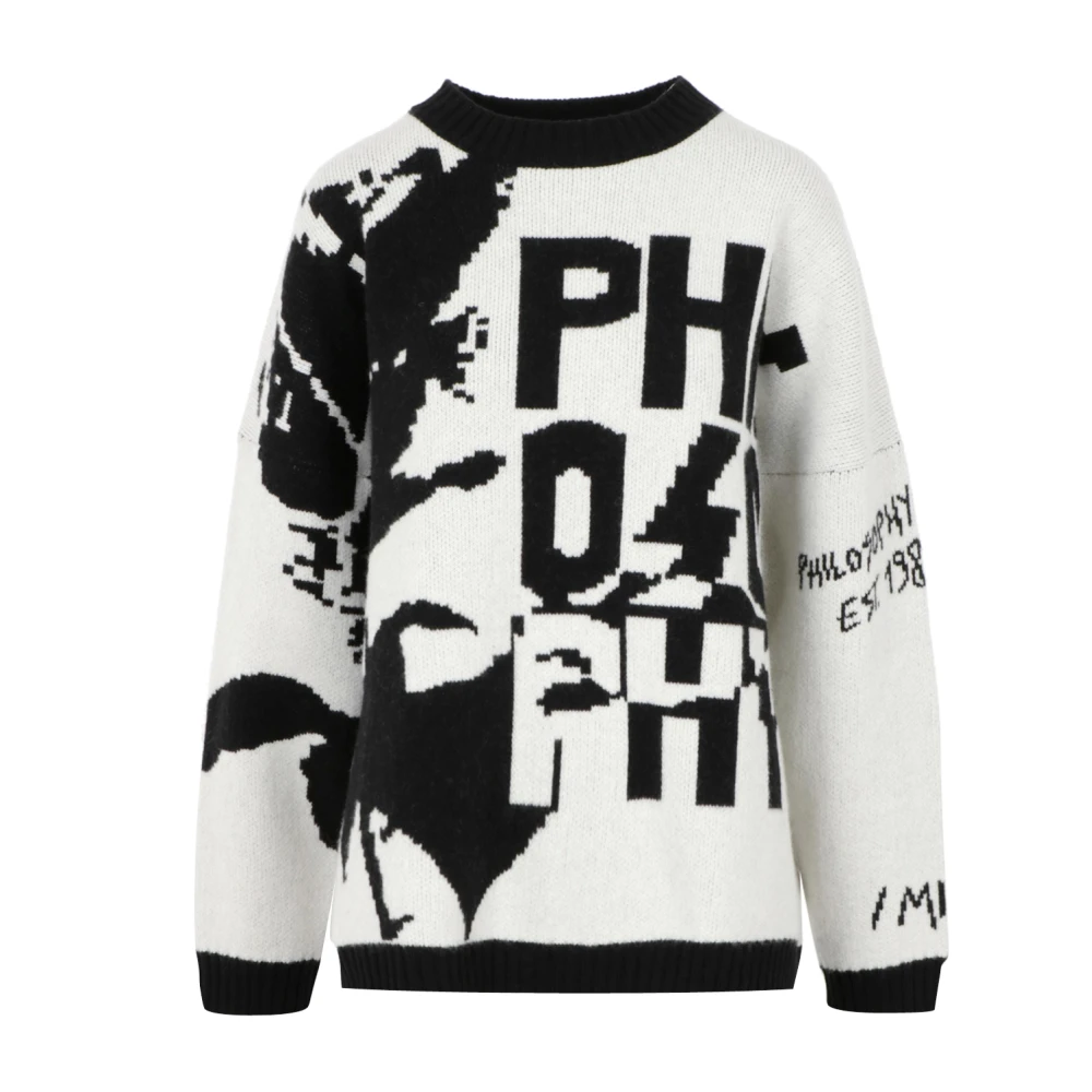Knitwear > Round-neck Knitwear - - Philosophy di Lorenzo Serafini - Modalova