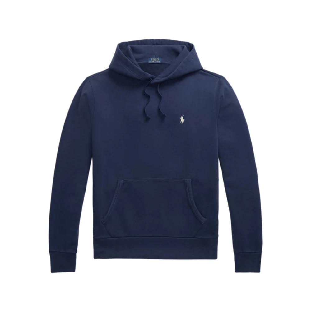 Polo Ralph Lauren Uomo Blu Felpa Con Cappuccio Aw25