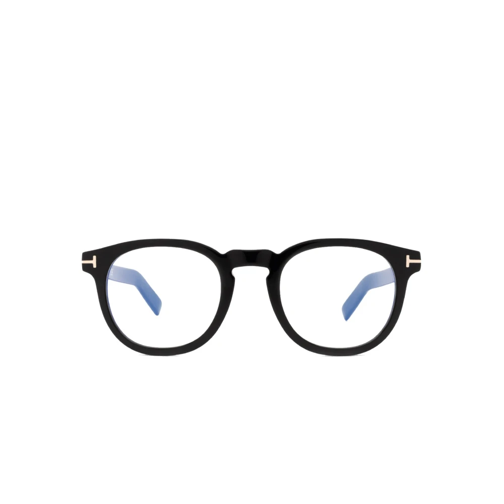 Tom Ford Ovale Bril voor Moderne Man Black Heren