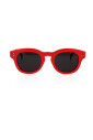 lunettes-de-soleil-rondes-rouges-avec-verres-gris