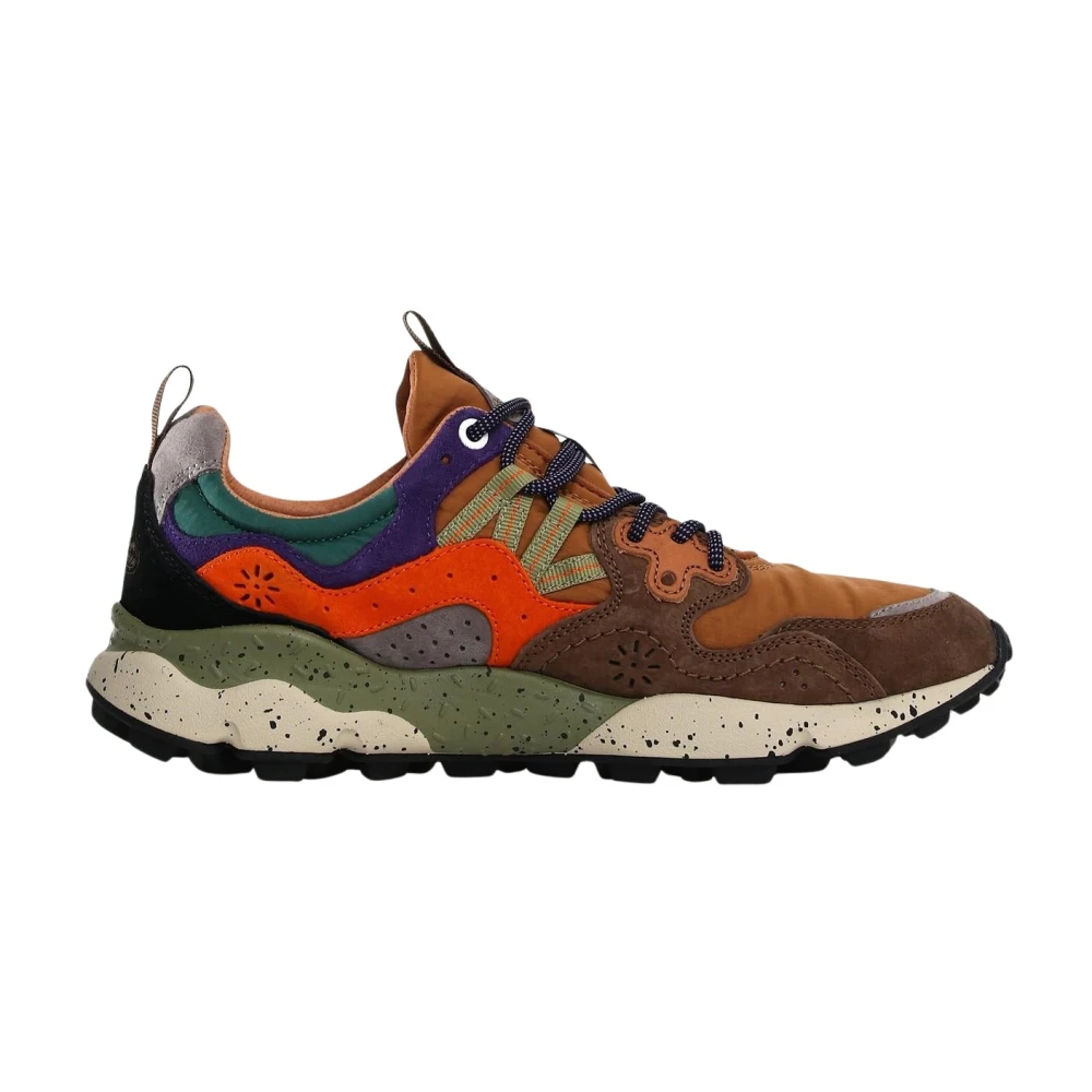 Flower Mountain Mannelijk Multicolor Yamano Stijlvolle Herensneakers