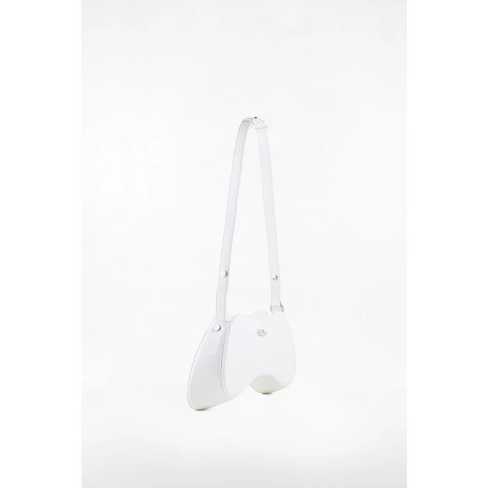 Diesel Stijlvolle PU-tassen White Dames