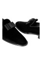 mocassin-en-velours-noir-avec-en-gros-grain