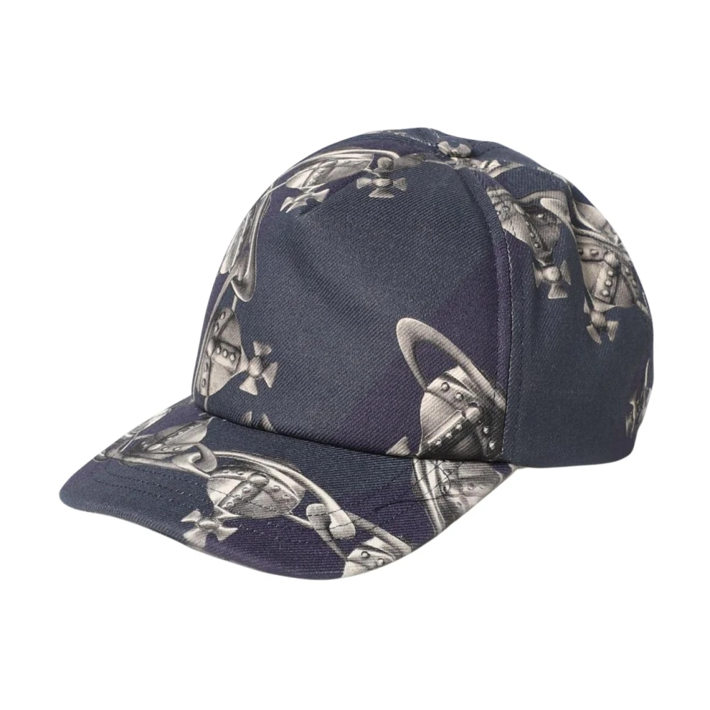 Vivienne Westwood Men's Multicolor Orbs Print Baseball Cap