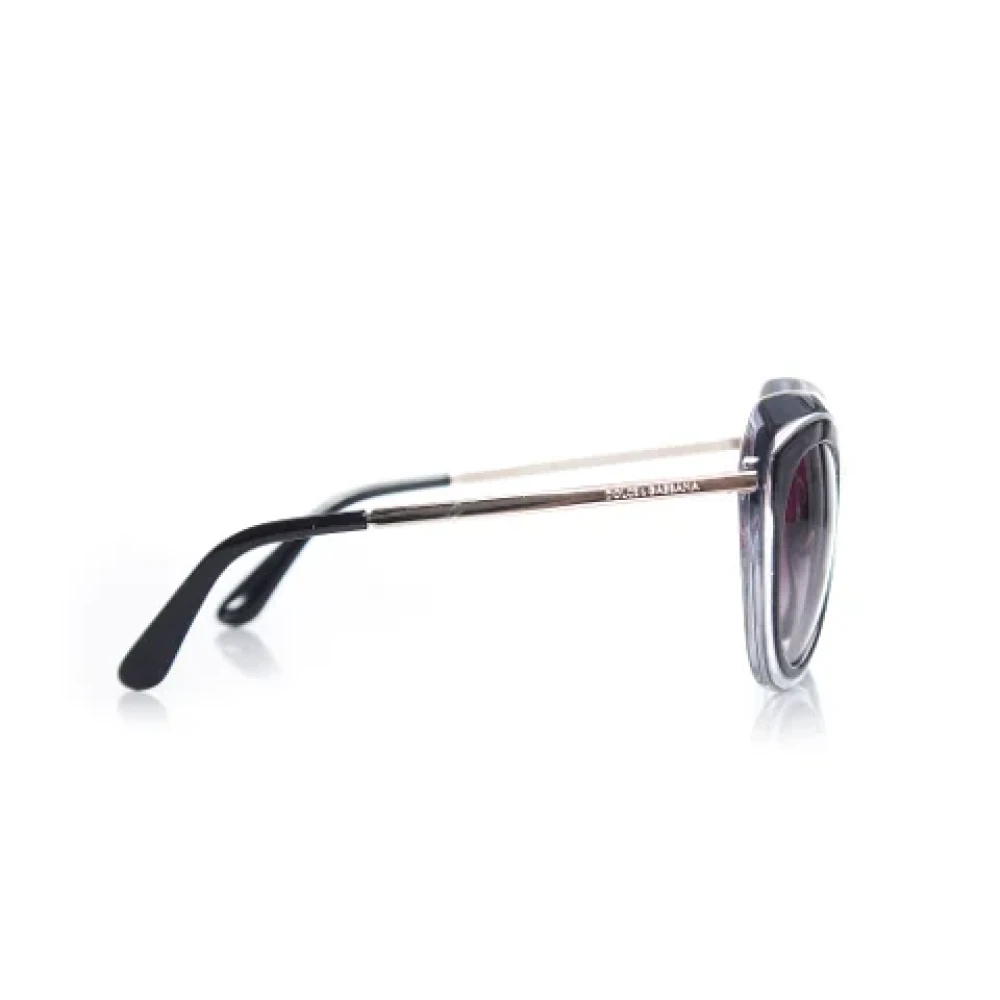 Dolce & Gabbana Pre-owned Plastic sunglasses Black Dames