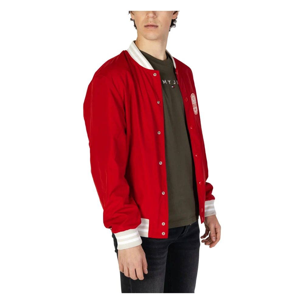 Replay Varsity Bomberjack Red Heren