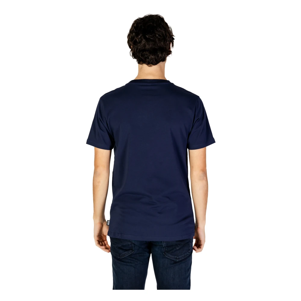 Moschino Katoenen Herenondergoed T-shirt Herfst Winter Blue Heren