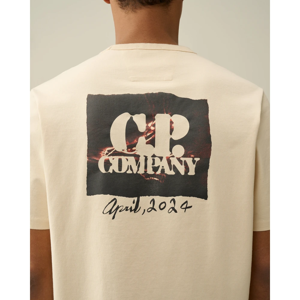 C.P. Company T-Shirts Beige Heren