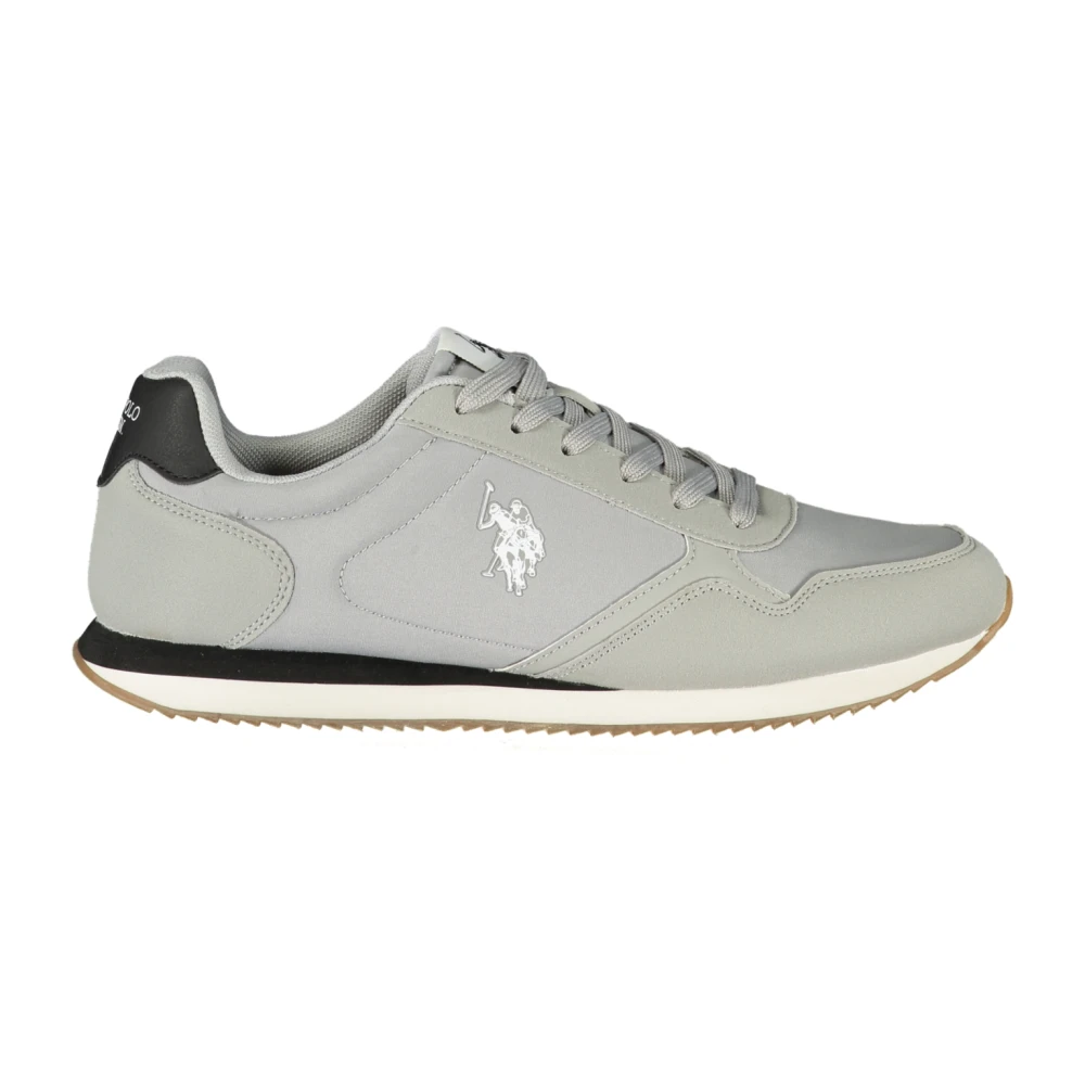 U.s. Polo Assn. Men's Gray Sneakers, 9 Uk, Sports Shoe