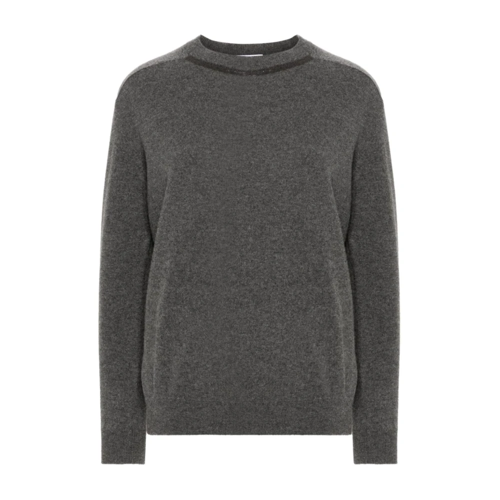 Knitwear > Round-neck Knitwear - - Brunello Cucinelli - Modalova