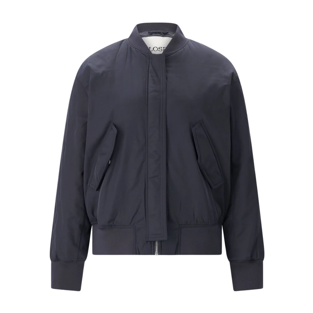 Closed Women's Blue Bomber Jacket - Bomber Jackets - Xs - Jackets