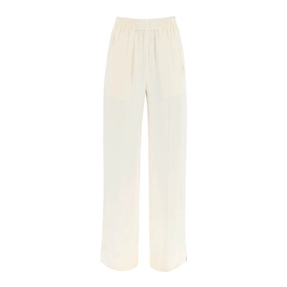 See by Chloé Wide Trousers White Dames