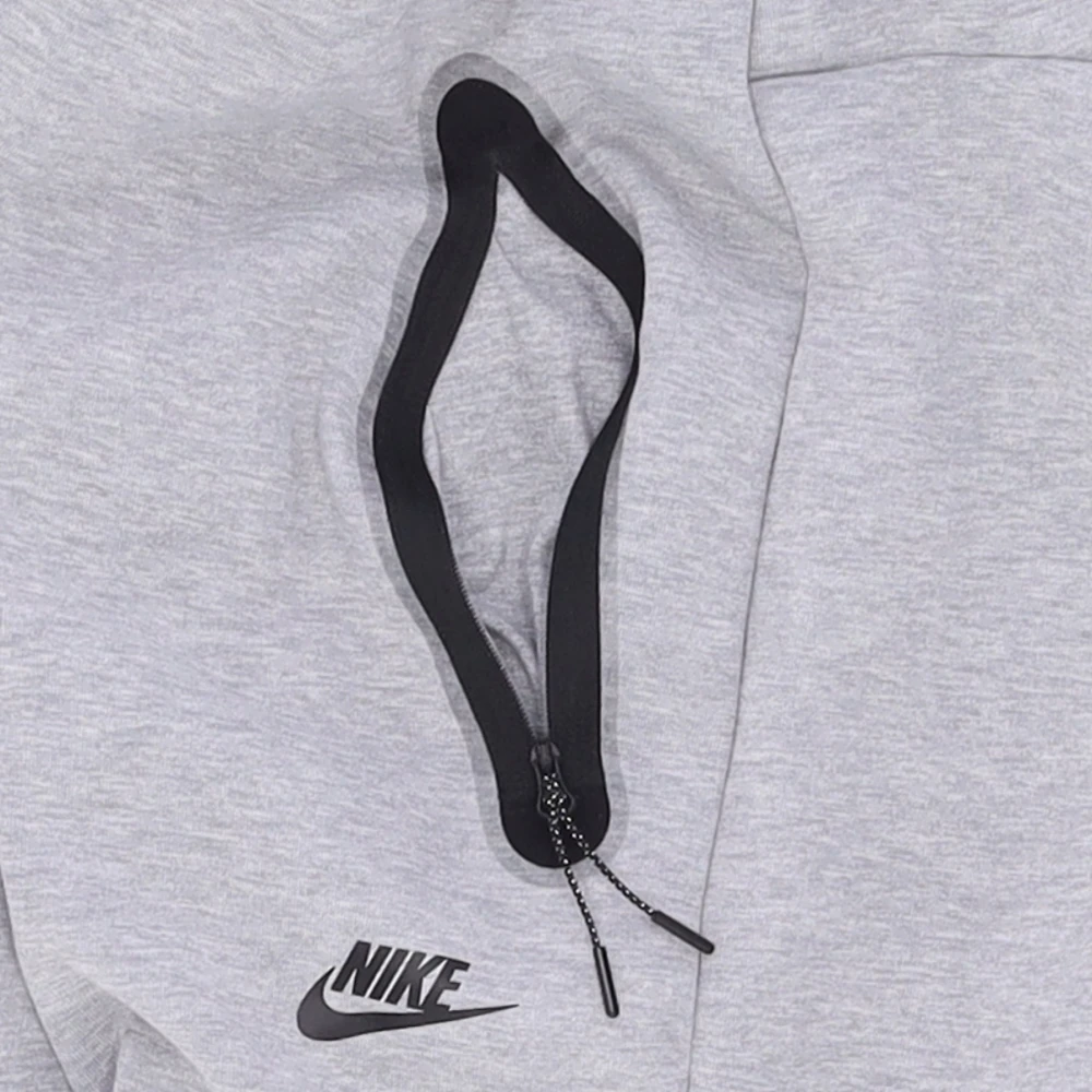 Nike Lichtgewicht Tech Fleece Trainingsbroek Gray Heren