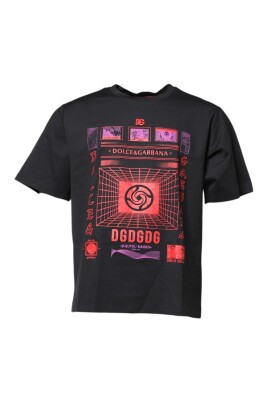 black-graphic-print-crew-neck-t-shirt