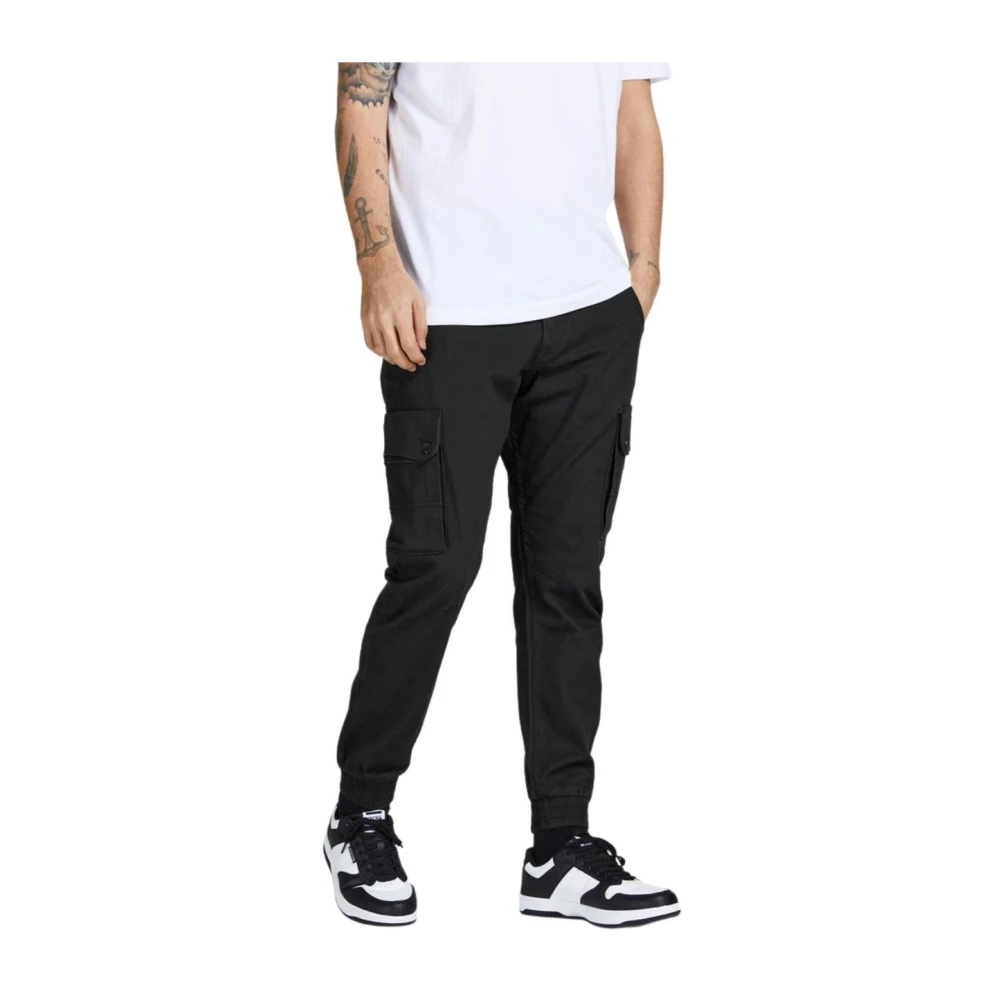 jack & jones Zwarte Jwhpaul Jjwarner AKM 111 Broek Black Heren