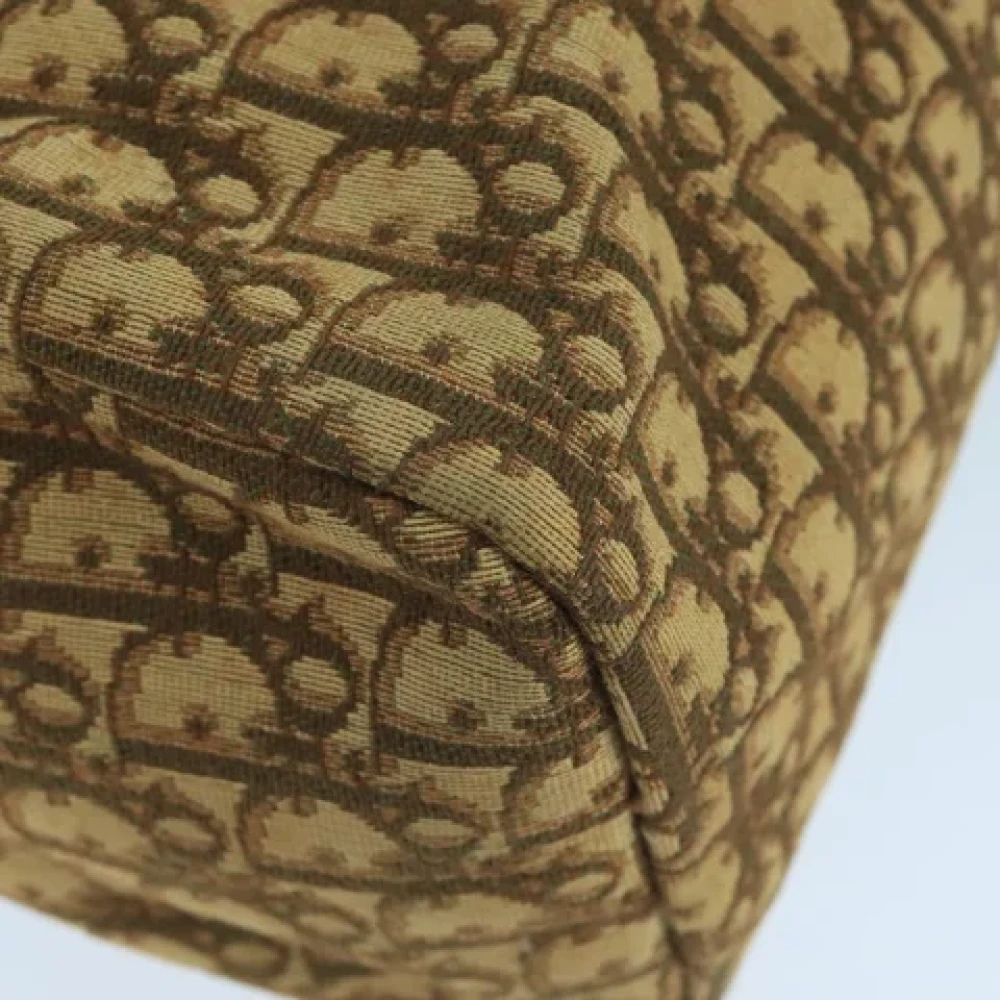 Dior Vintage Pre-owned Canvas dior-bags Brown Dames