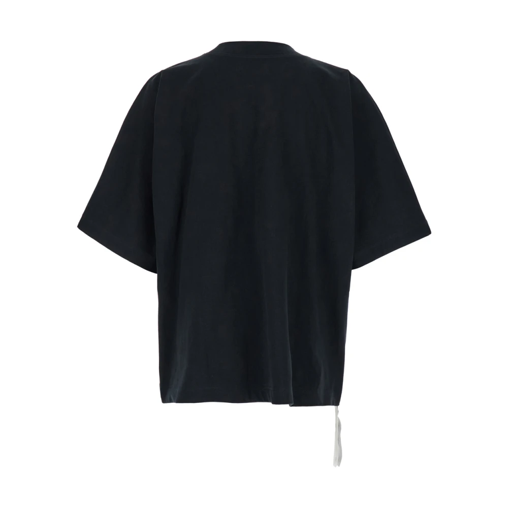 Purple Brand Jersey Oversized T-shirts en Polos Black Heren