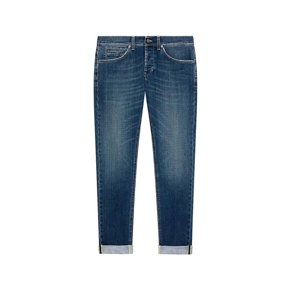 Dondup Herren Blau Skinny Fit Denim Jeans