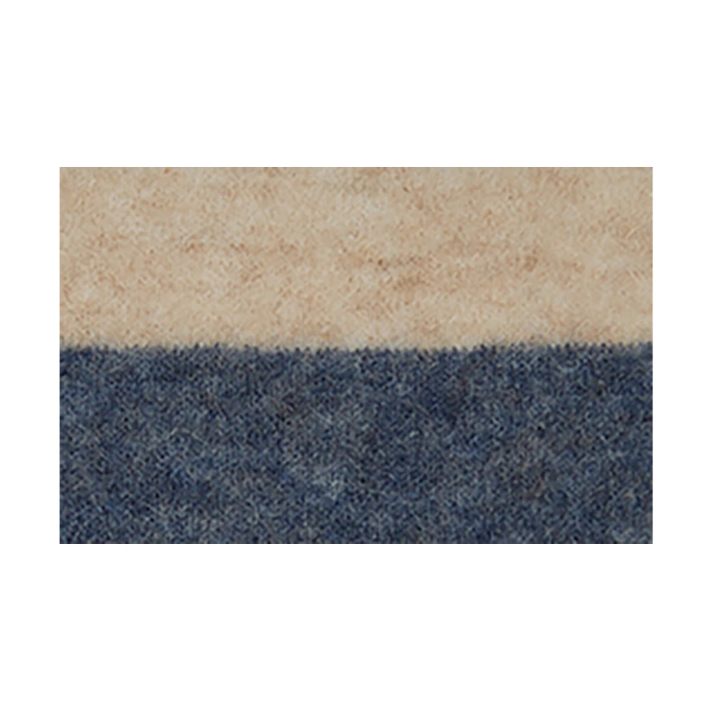 Gallo Gestreepte Alpaca Wol Sjaal Multicolor Dames