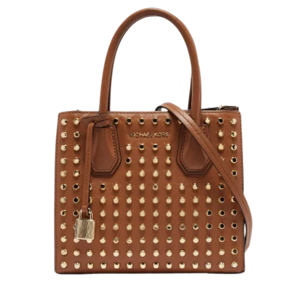 Michael Kors Pre-owned Leather totes Brown Dames