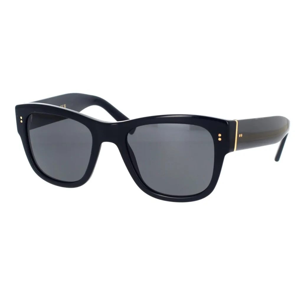 Dolce & Gabbana Unisex Black Sunglasses, 52 Mm, Square Sunglasses With Metal Details