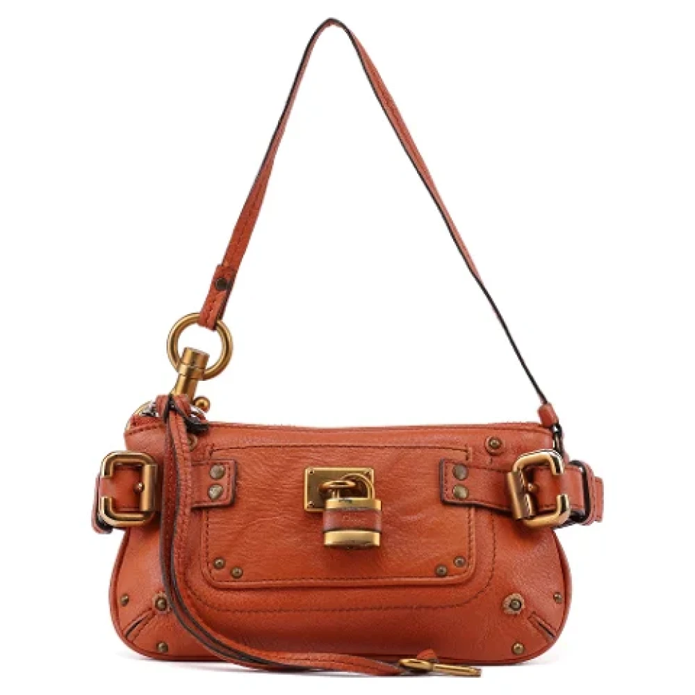 Chloé Pre-owned Canvas shoulder-bags Brown Dames