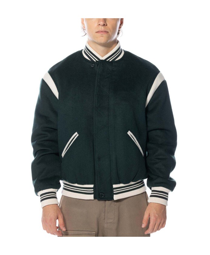 veste-varsity-verte-elegante-confortable