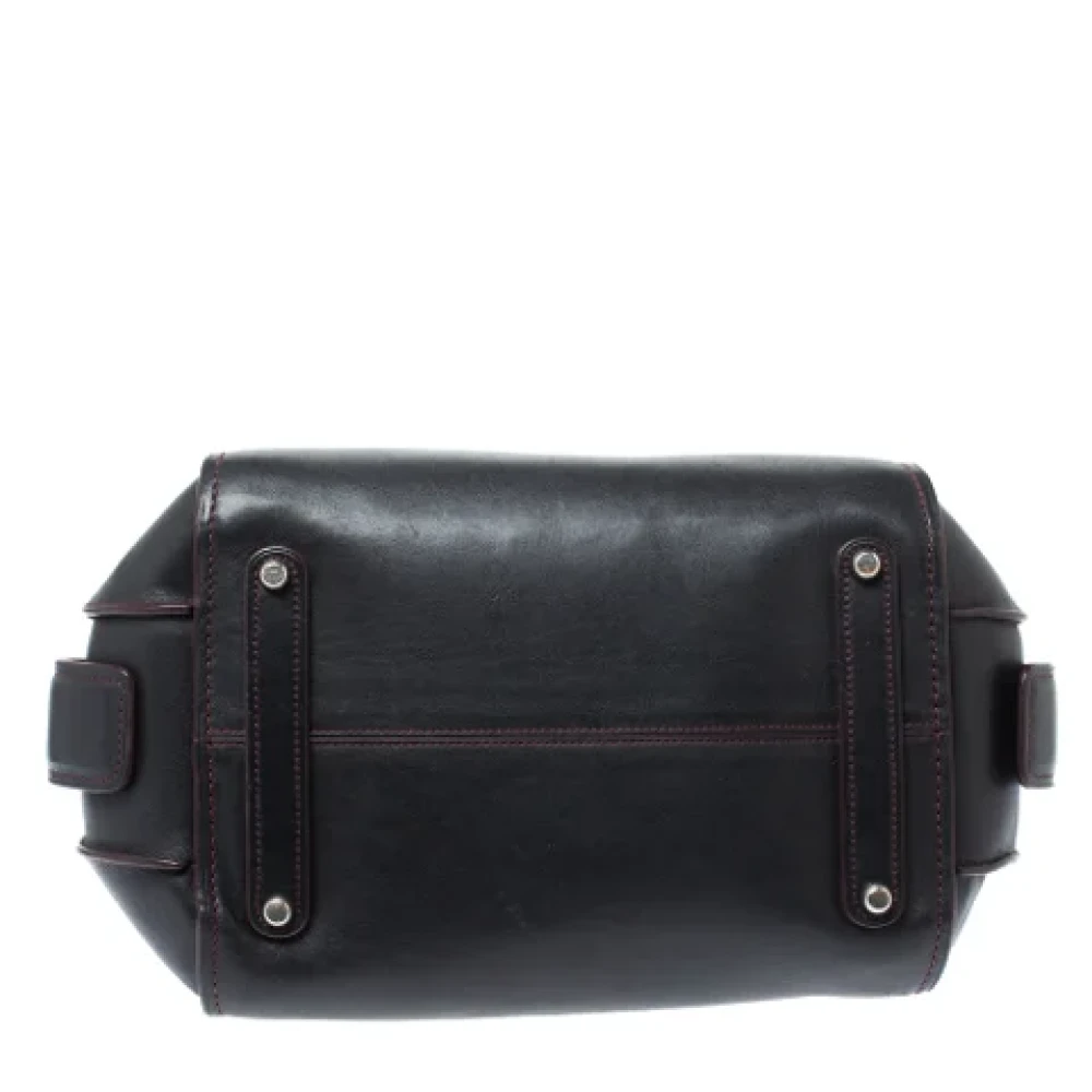 Coach Pre-owned Leather handbags Black Dames