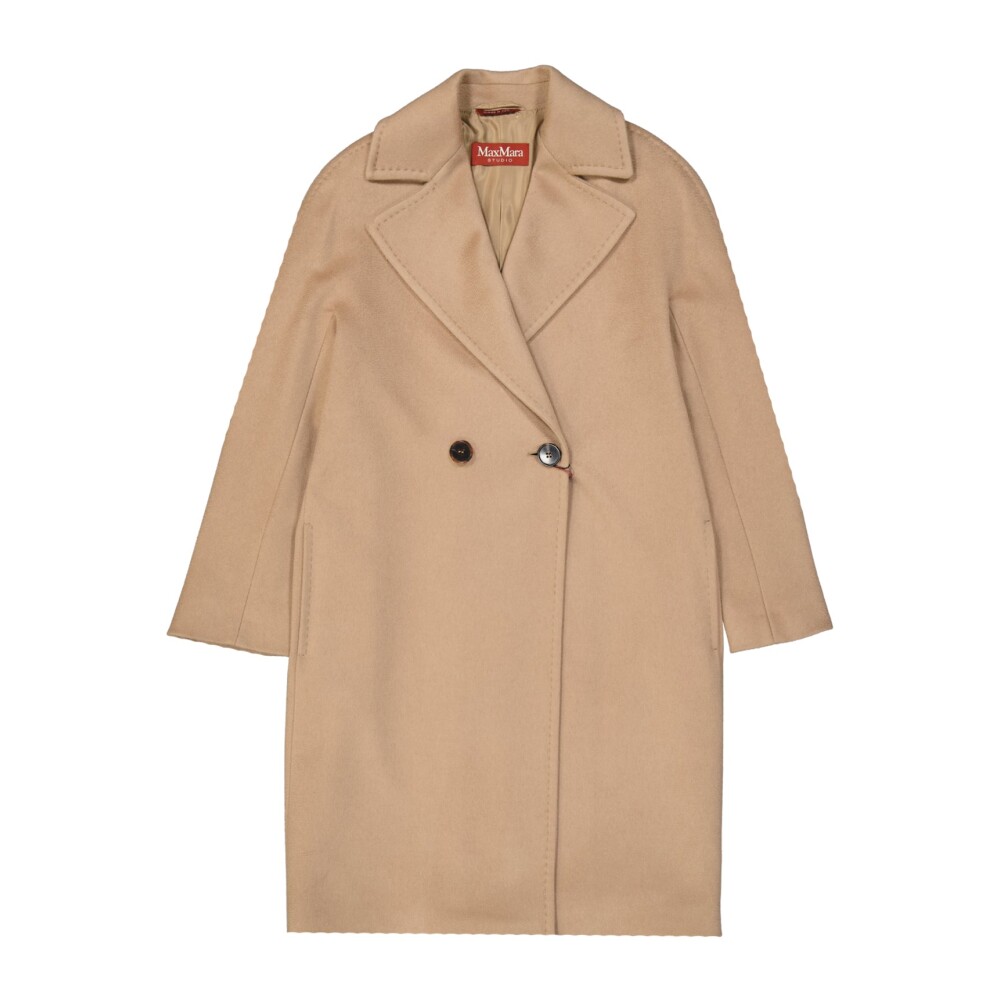 Manteau en cachemire marron pour femmes Max Mara Studio