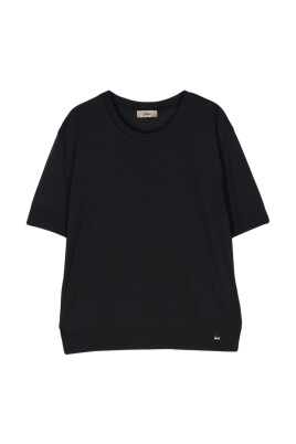 navy-knit-short-sleeve-top