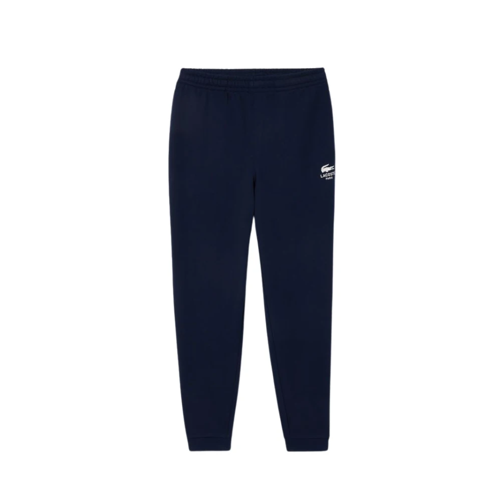 Lacoste Klassieke Jogger Sweatpants met Geborduurde Krokodil Blue Heren