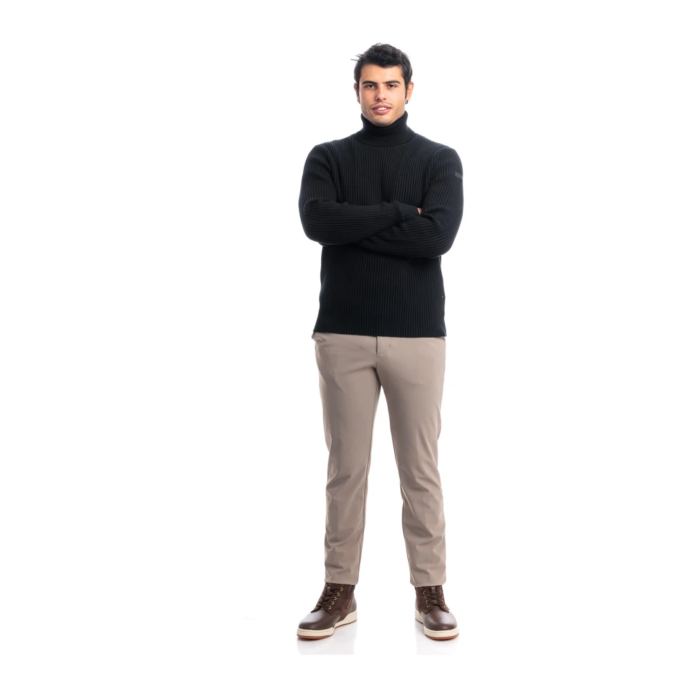 RRD Sailor Katoenen Gebreide Coltrui Black Heren