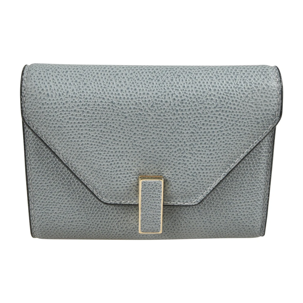 Valextra Stijlvolle Portemonnees Collectie Gray Dames
