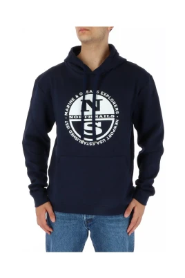 Blue Print Långärmad Sweatshirt
