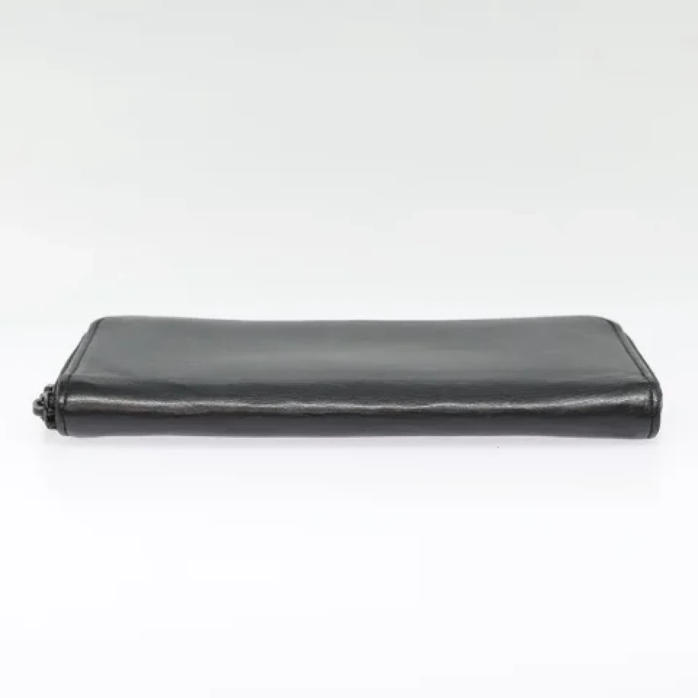 Louis Vuitton Vintage Pre-owned Leather wallets Black Dames