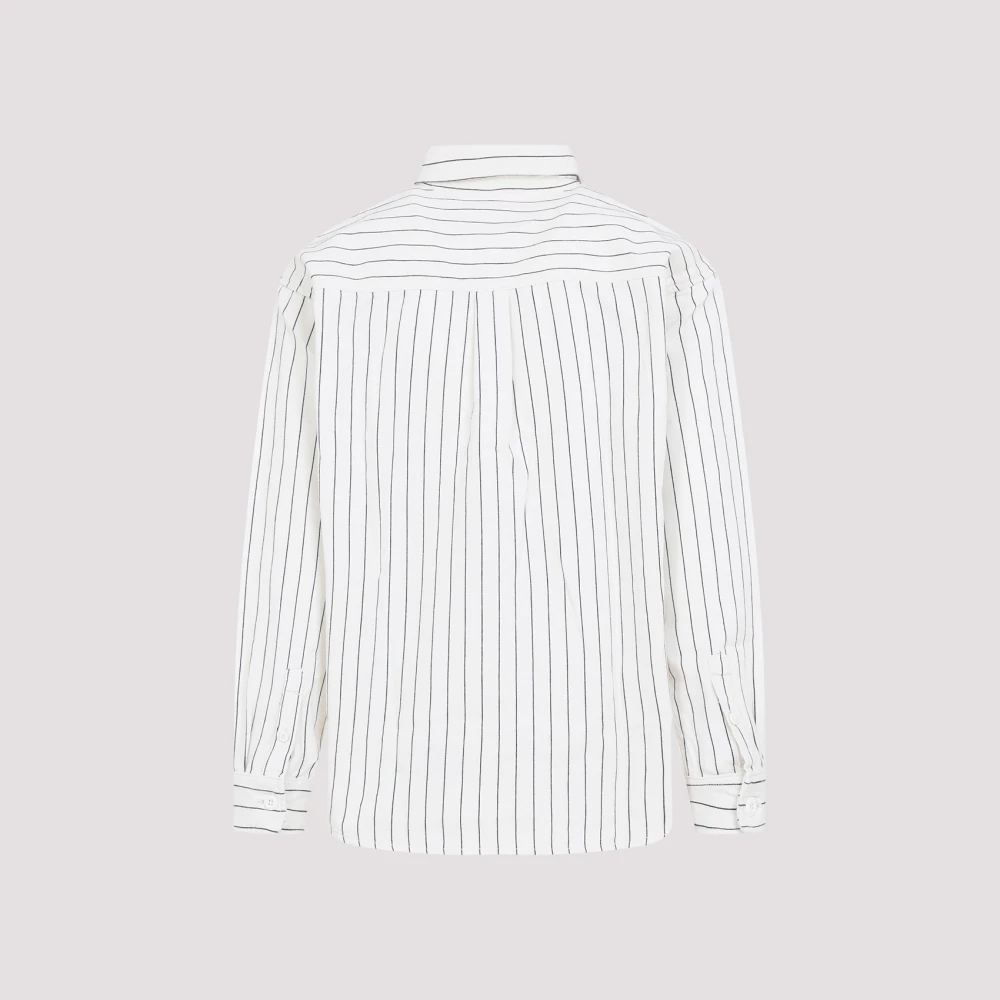 Carhartt WIP Neutrale Katoenen Shirt voor Casual Dragen White Heren