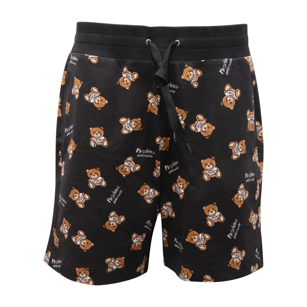 Moschino Men's Black Casual Shorts, 2XL, Bermuda Shorts
