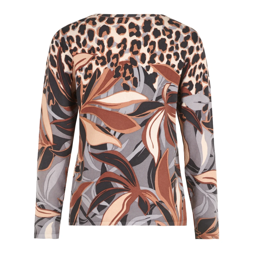 Betty Barclay Bloemen Fijngebreide Trui Multicolor Dames