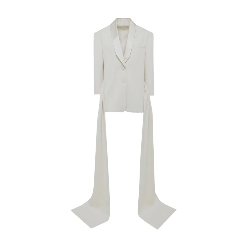 Del Core Wollen jas White Dames
