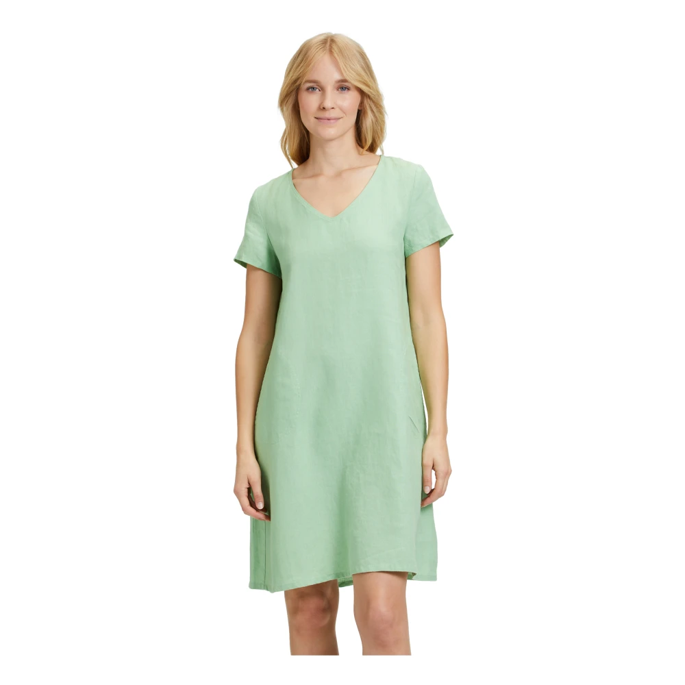 Betty Barclay Tropische Maxi Zomerjurk Green Dames