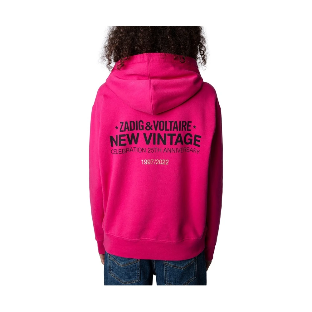 Zadig & Voltaire Casual Katoenen T-shirt Pink Dames